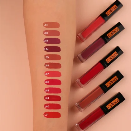 رژ لب مایع مات کالیستا مدل ساتین Stain Matt