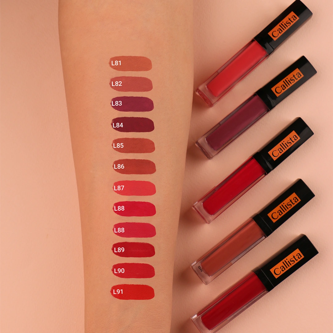 رژ لب مایع مات کالیستا مدل ساتین Stain Matt