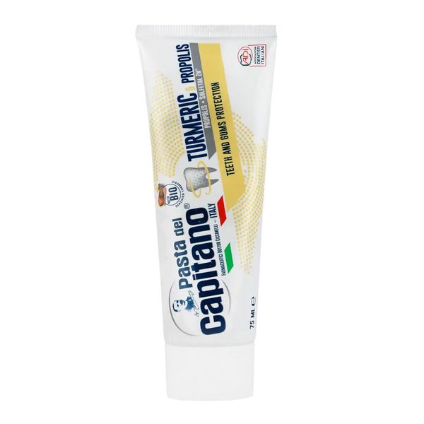 خمیردندان زردچوبه پاستا دل کاپیتانو