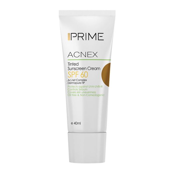 ضد آفتاب پرایم مناسب پوست چرب SPF60 برنزه