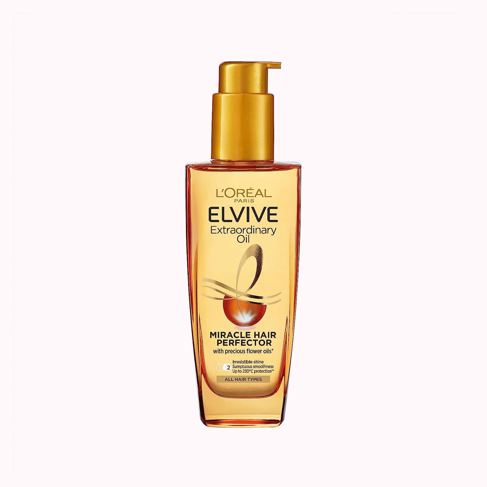 روغن مو آرگان لورال مدل Elvive Miracle Hair Perfector مناسب موی خشک