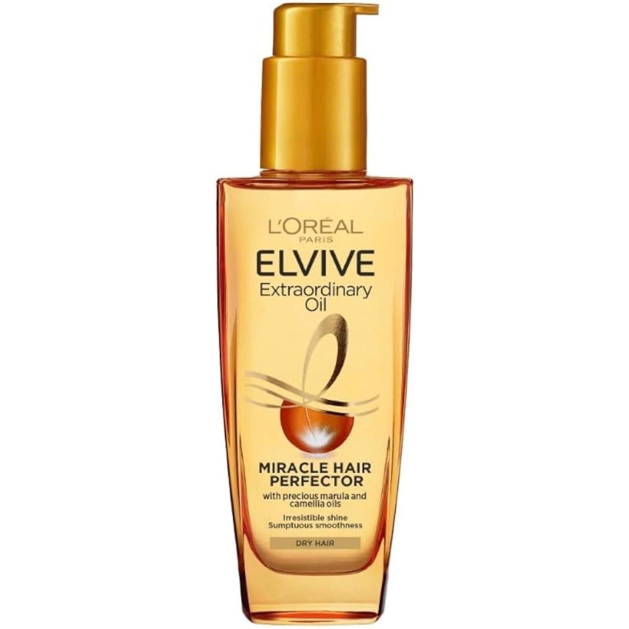 روغن آرگان لورال مدل Elvive Miracle Hair Perfector مناسب موی خشک