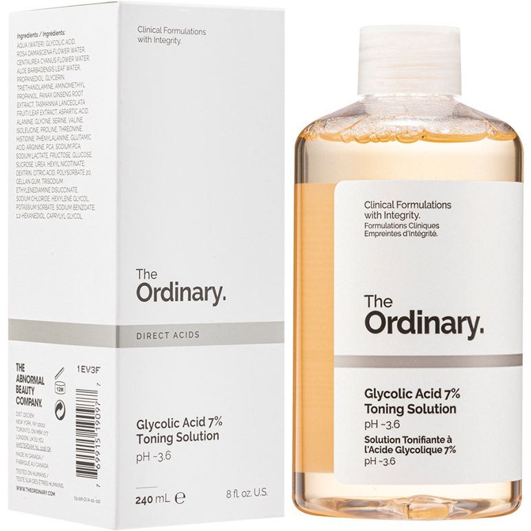 تونر گلیکولیک اسید اوردینری 240 میلی لیتر (اورجینال) The Ordinary