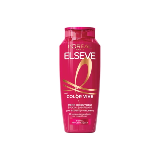 شامپو لورال السیو قرمز LOREAL ELSEVE COLOR VIVE