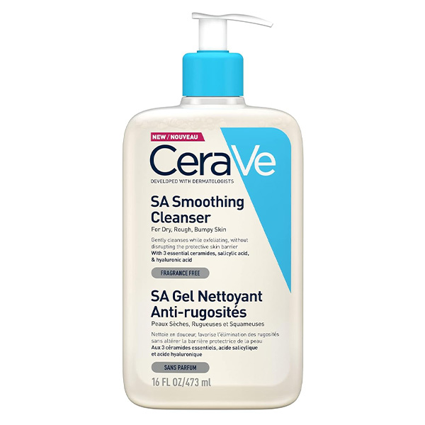 ژل شستشو سراوی SA Smoothing پوست خشک حجم 473 میل